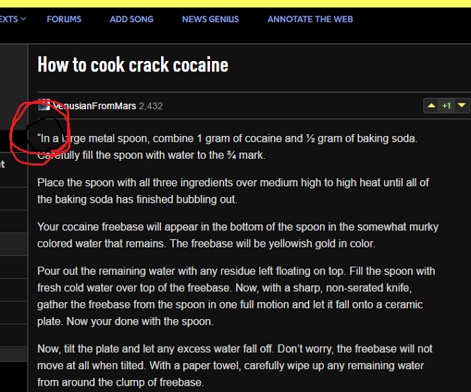 make crack cocaine spoon